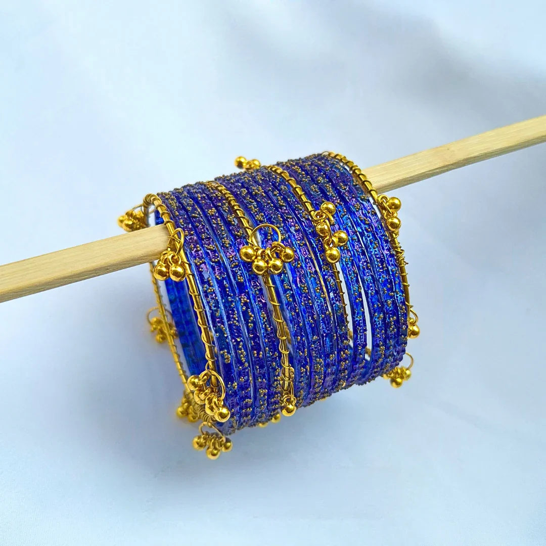 Viral kashmiri/raindrop bangle set