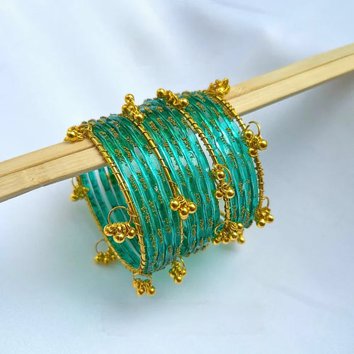 Viral kashmiri/raindrop bangle set